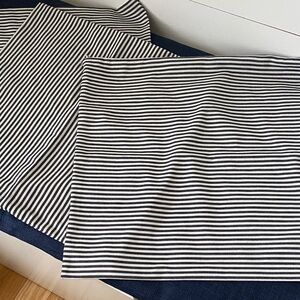 Striped Black and White Pillow Covers